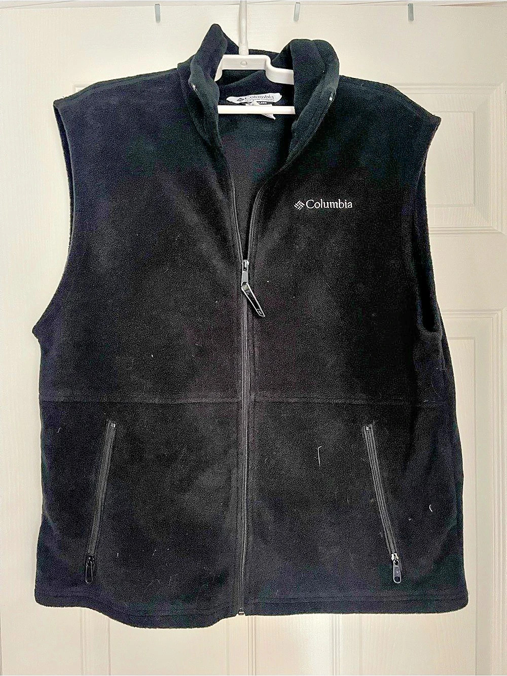 Columbia Steens Mountain Fleece Vest Men's Black Large